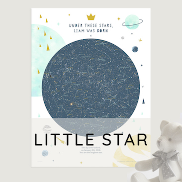 Sternenkarte Little Star